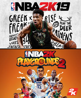 NBA 2K19 + NBA 2K Playgrounds 2 Bundle