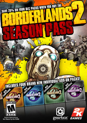 
    Borderlands 2 Season Pass
