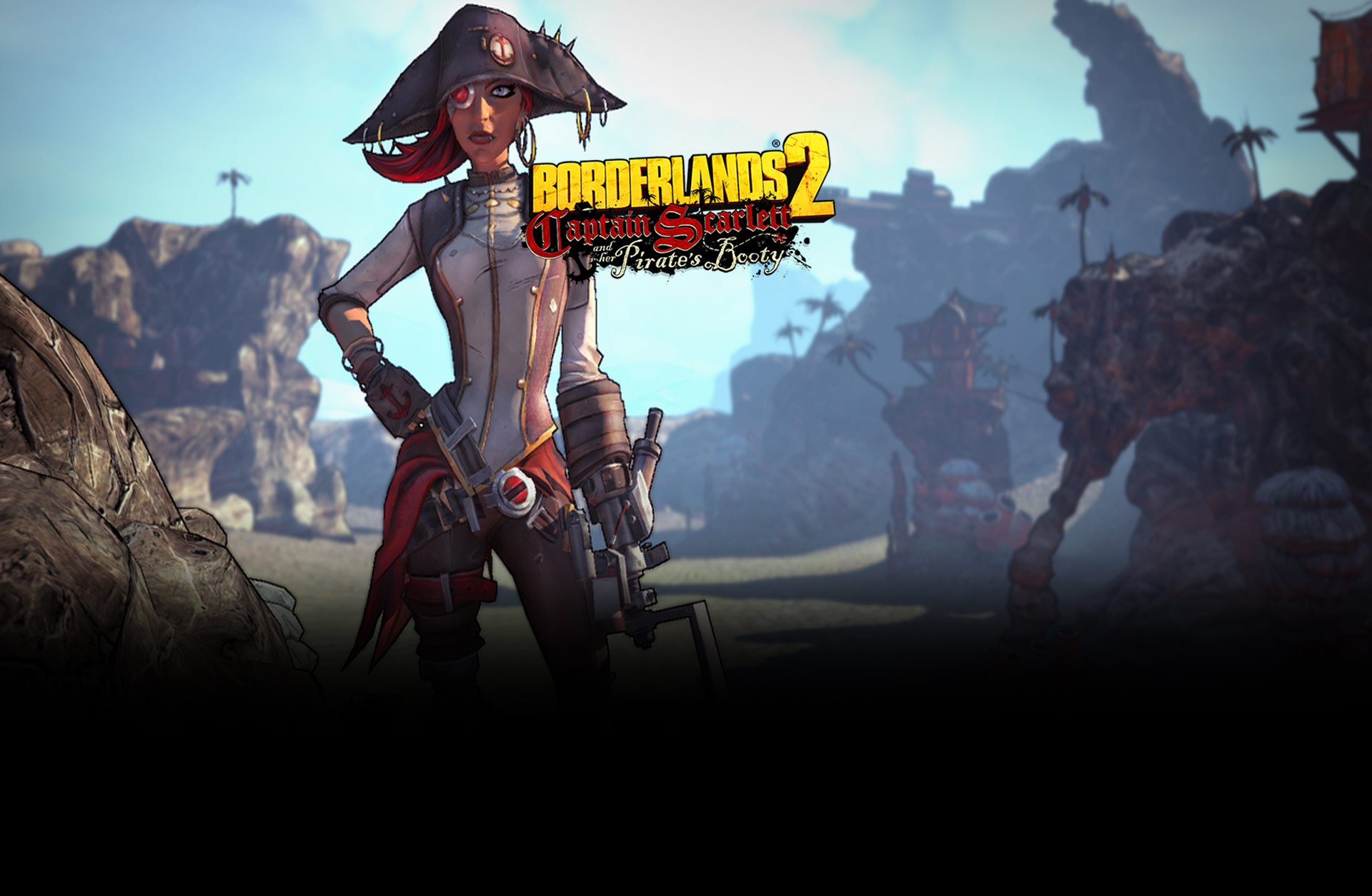 borderlands 2 captain scarlett figurine borderlands 2 captain scarlett figurine