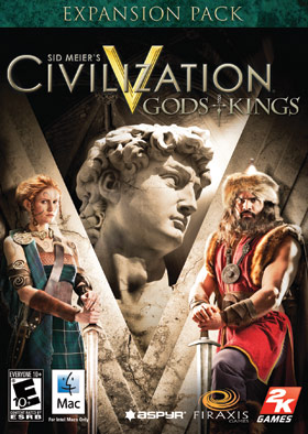 Sid Meier's Civilization V: Gods & Kings DLC (Mac)