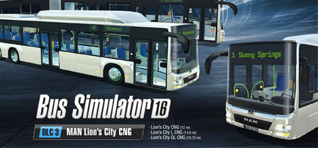 Bus Simulator 16 MAN Lion's City CNG Pack (DLC3)