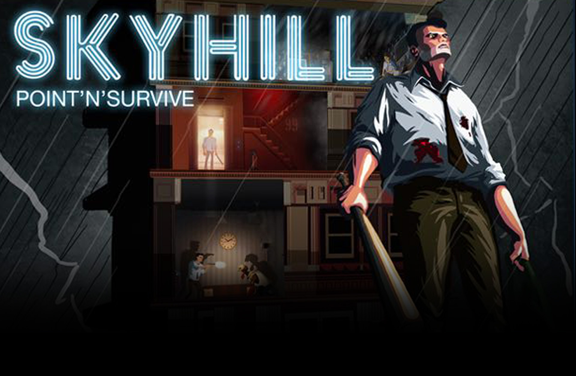Skyhill. Skyhill игра. Skyhill катана. Skyhill мачете.