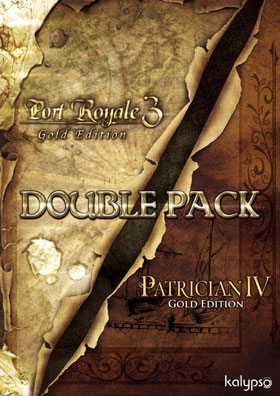 Double Pack Patrician IV Gold + Port Royale 3 Gold