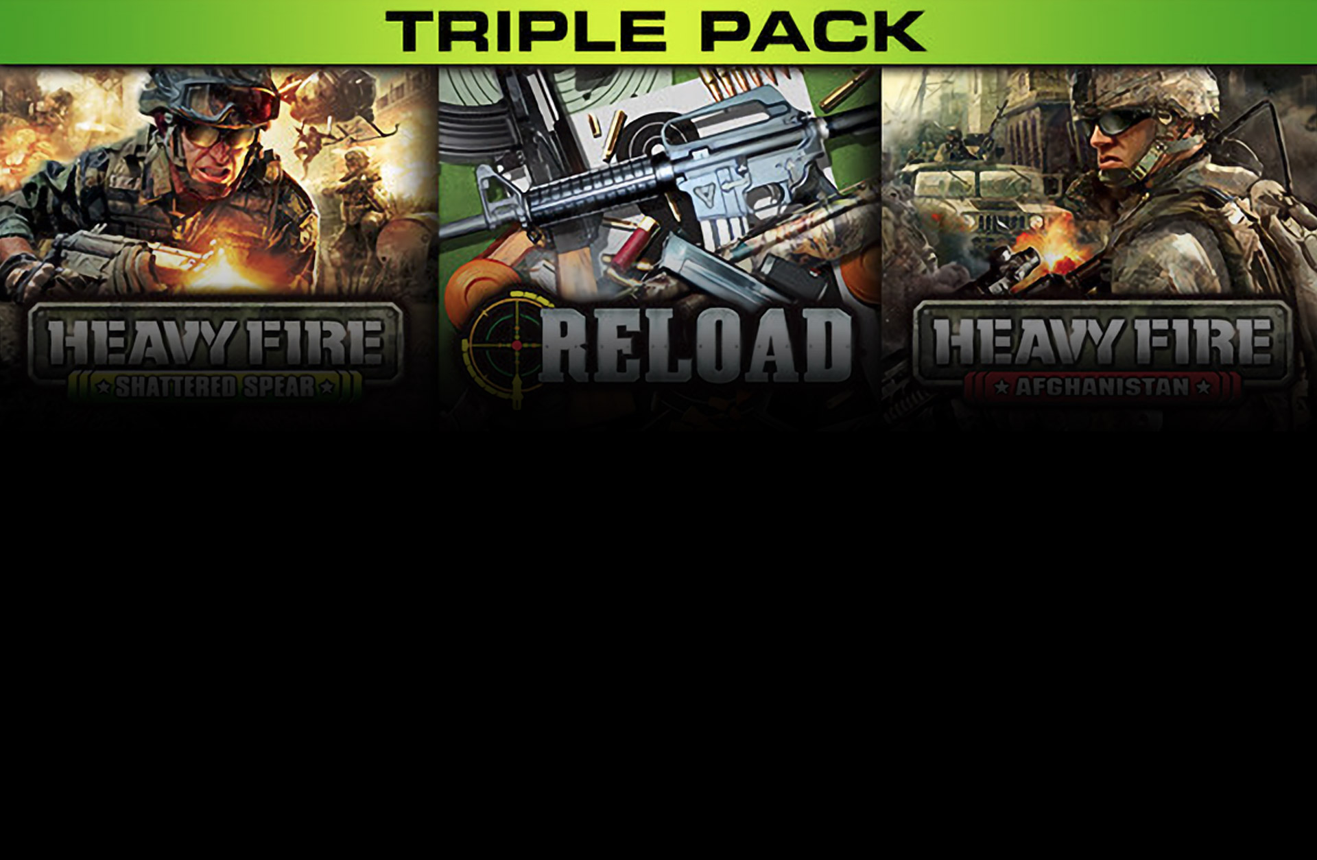 Heavy Fire + Reload Triple Pack