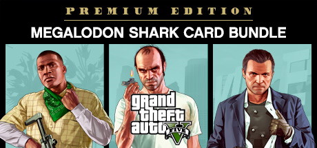 Grand Theft Auto V: Premium Edition & Megalodon Shark Card Bundle