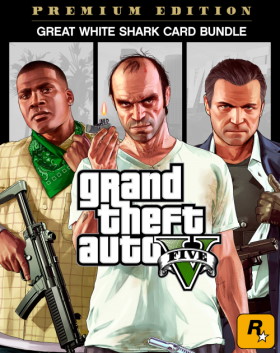 
    Grand Theft Auto V: Premium Edition & Great White Shark Card Bundle
