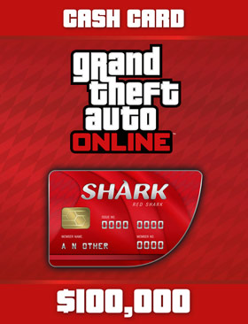 Grand Theft Auto Online: Red Shark Cash Card