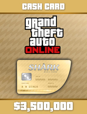 
    Grand Theft Auto Online: Whale Shark Cash Card
