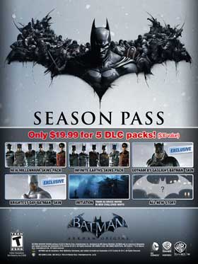 
    Batman Arkham Origins - Season Pass

