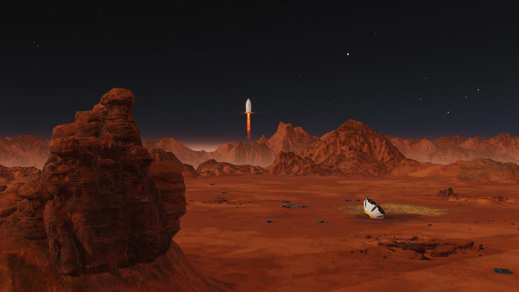 surviving mars space race