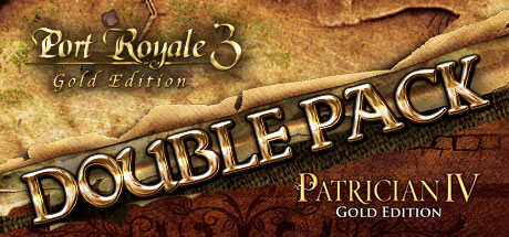 Double Pack Patrician IV Gold + Port Royale 3 Gold