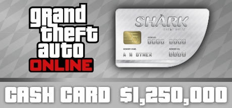 Grand Theft Auto Online: Great White Shark Cash Card